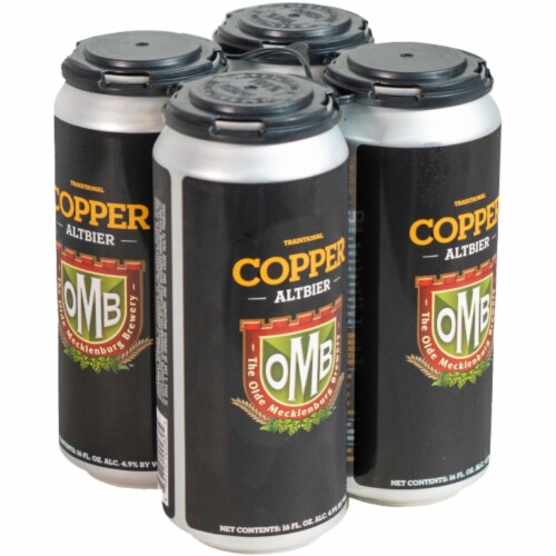 The Olde Mecklenburg Brewery™ Traditional Copper Altbier Perspective: front