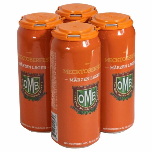 The Olde Mecklenburg Brewery™ Mecktoberfest Marzen Lager Perspective: front