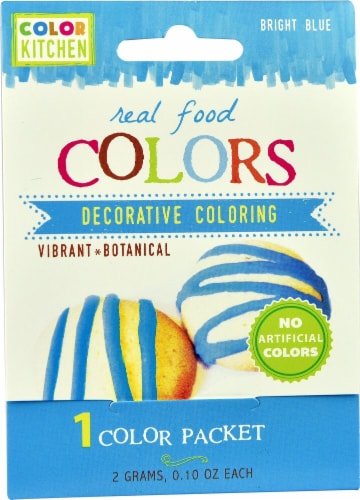 ColorKitchen Decorative Food Coloring, Bright Blue - Azure Standard