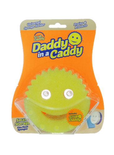 Scrub Daddy Daddy in a Caddy Sponge, 1 ct - Smith's Food and Drug