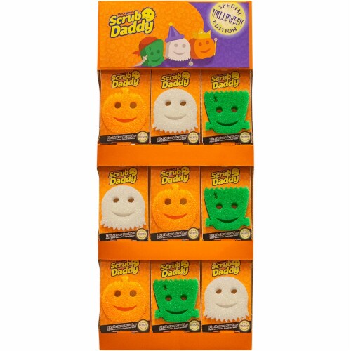 Scrub Daddy Halloween Special Edition FlexTexture Scrubber Shipper