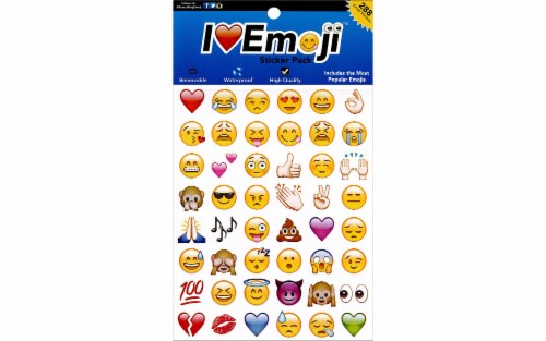 Everything Emoji Sticker Small 288pc Perspective: front
