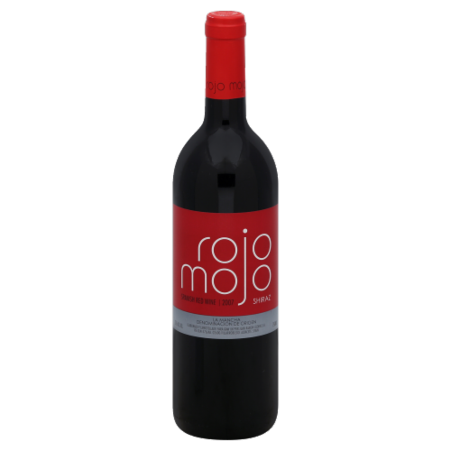 Rojo Mojo Shiraz Spanish Red Wine Perspective: front