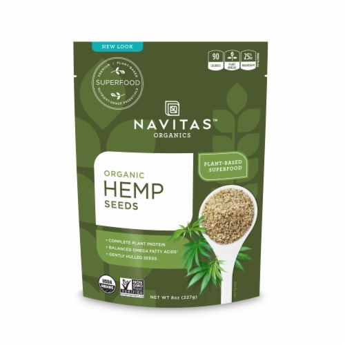 Navitas Organics Hemp Seeds Perspective: front