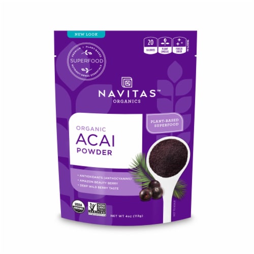 Navitas Organics Acai Powder Perspective: front