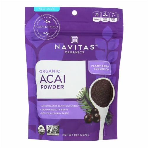 Navitas Organics Acai Powder Perspective: front