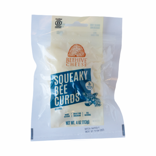 Beehive Cheese Squeaky Bee Curds Perspective: front
