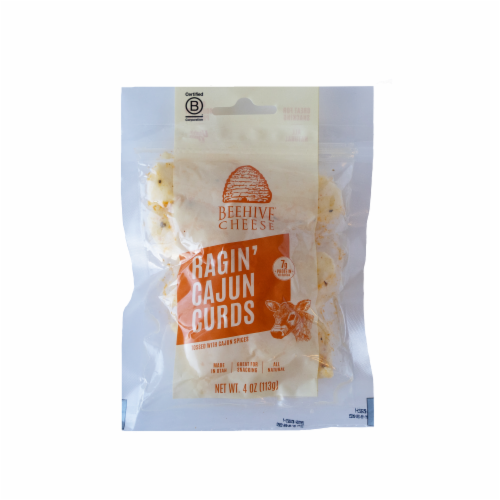 Beehive Cheese Ragin' Cajun Curds Perspective: front