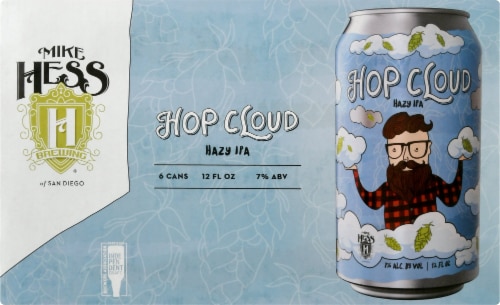 Mike Hess Brewing Hop Cloud Hazy IPA Perspective: front