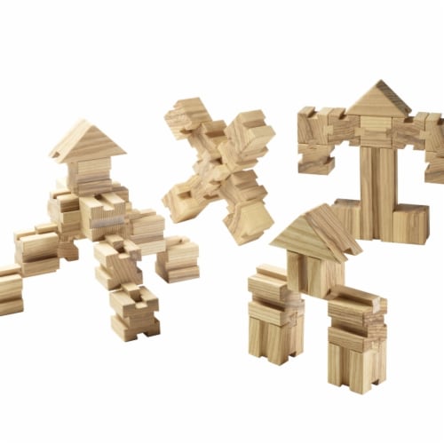 Aha Concepts 1586632 The Un-Block Unit Blocks - Set of 200 Perspective: front