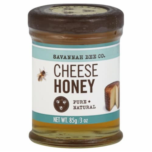 Savannah Bee Honey for Cheese Perspective: front