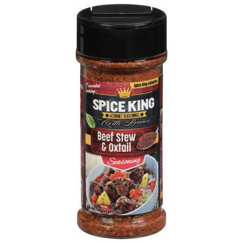 Spice King Beef Stew & Oxtail Seasoning Perspective: front