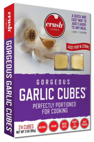 Crush Gorgeous Garlic Frozen Cubes, 24 ct / 3 oz - Kroger