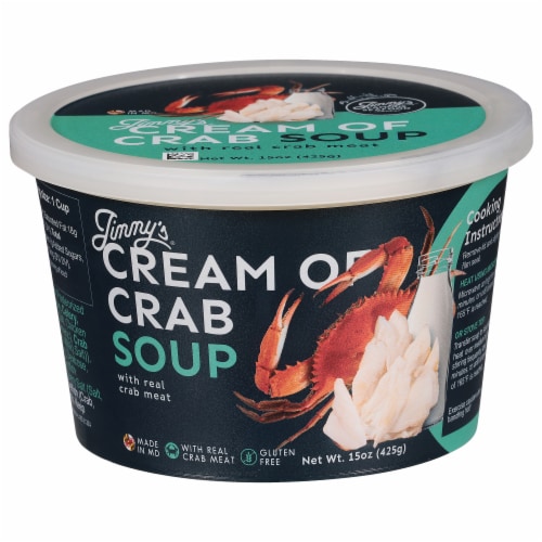 Jimmy's® Famous Seafood Cream of Crab Soup Perspective: front