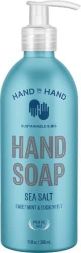 Hand in Hand Sea Salt Liquid Hand Soap Perspective: front