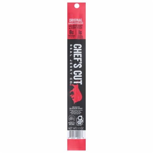 Chef's Cut Original Smokehouse Beef & Pork Stick Perspective: front
