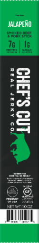 Chef's Cut Jalapeno Cheddar Pork & Beef Stick Perspective: front