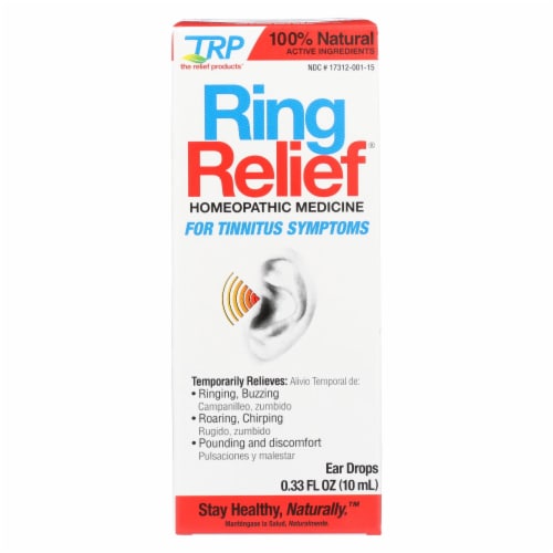 TRP Ring Relief Ear Drops Perspective: front
