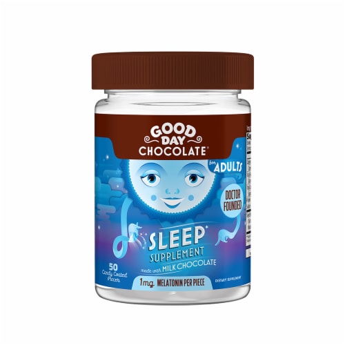 Good Day Milk Chocolate Sleep Supplement Perspective: front