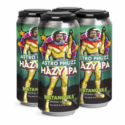 Matanuska Astro Phuzz Hazy IPA Perspective: front
