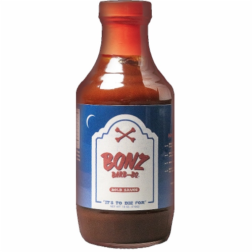 Bonz Bold Barb-BQ Sauce Perspective: front