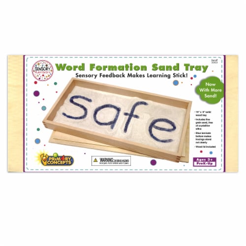 Primary Concepts™ Word Formation Sand Tray Perspective: front