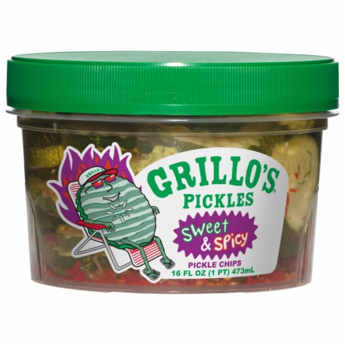 Grillo’s Pickles Sweet & Spicy Pickle Chips