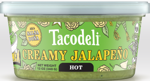 Tacodeli® Creamy Jalapeno Salsa Perspective: front