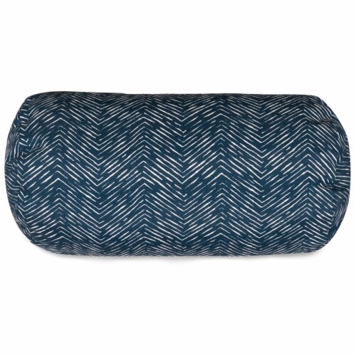 Outdoor Navy Navajo Round Bolster Pillow 18.5x8, 1 - Kroger