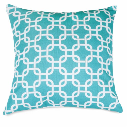 Outdoor Teal Links Extra Large Pillow 24x24 1 Kroger