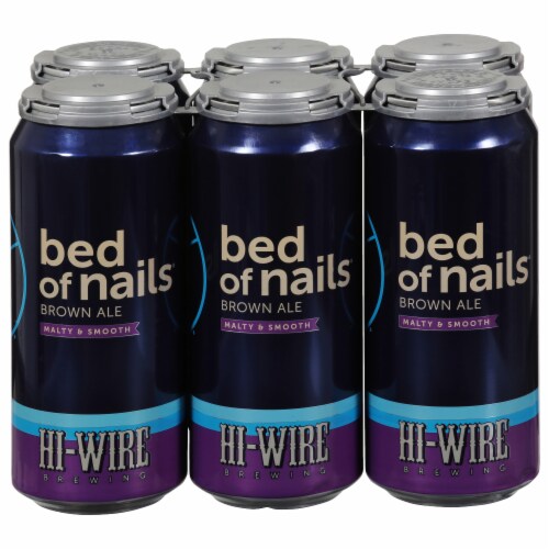Hi-Wire Brewing Bed of Nails Brown Ale Perspective: front