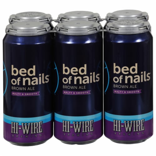 Hi-Wire Brewing Bed of Nails Brown Ale Perspective: front