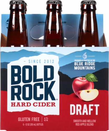 Bold Rock Virginia Draft Amber Apple Cider Perspective: front