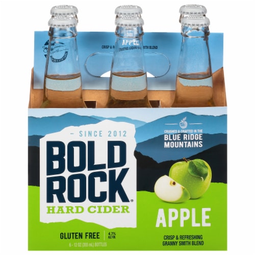 Bold Rock® Virginia Granny Smith Apple Hard Cider Perspective: front