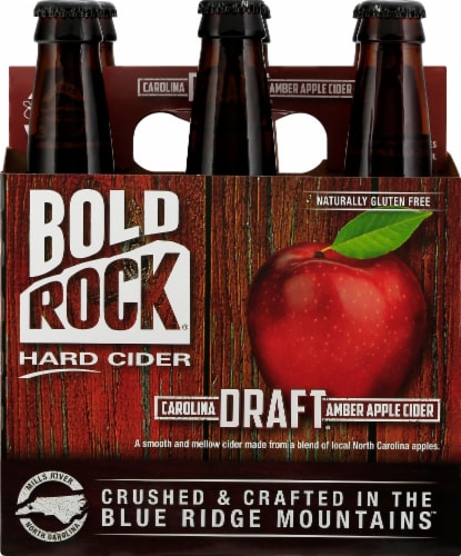 Bold Rock Carolina Draft Hard Cider Perspective: front
