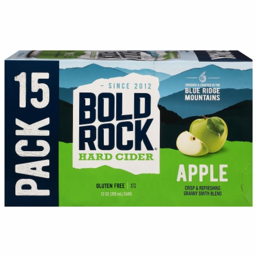 Bold Rock® Hard Apple Cider Perspective: front