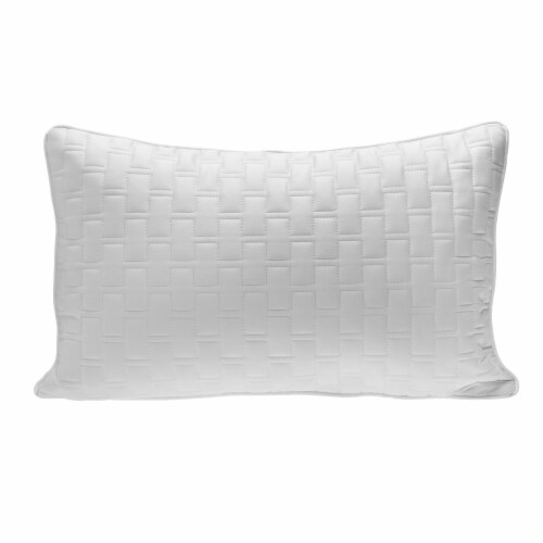 BedVoyage Melange viscose from Bamboo Cotton Quilted Decorative Pillow Perspective: front