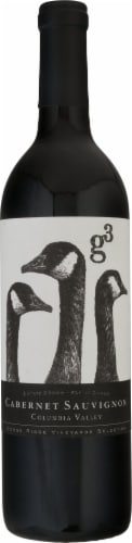 Goose Ridge g3 Cabernet Sauvignon Perspective: front