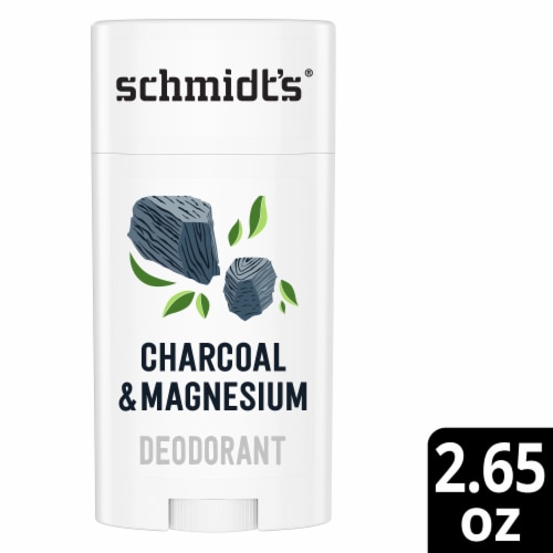 Schmidt's Charcoal & Magnesium Aluminum Free Natural Deodorant Perspective: front