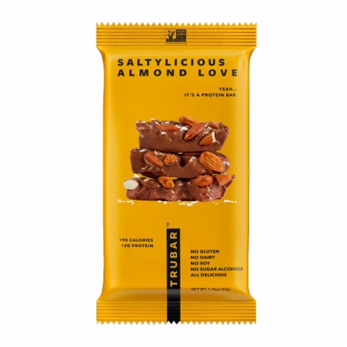 TruBar™ Saltylicious Almond Love Protein Bar Perspective: front