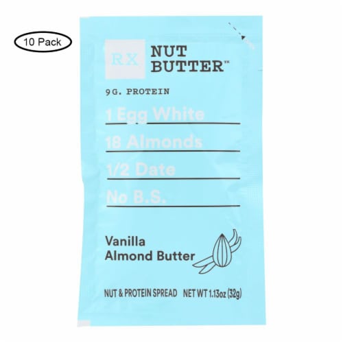 RX Nut Butter Vanilla Almond Almond Butter Perspective: front