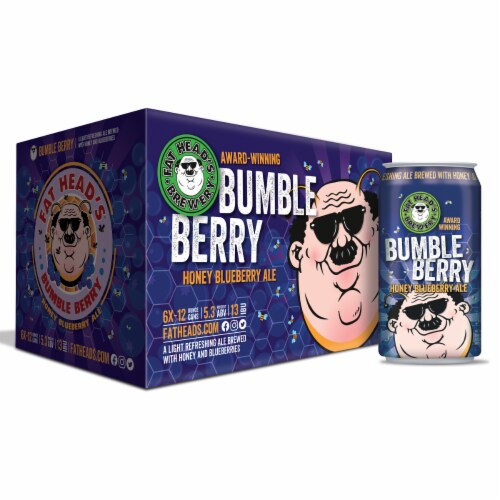 Fat Head's Bumbleberry Honey Blueberry Ale Perspective: front