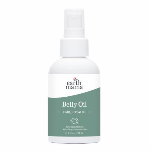 Earth Mama® Belly Oil Perspective: front