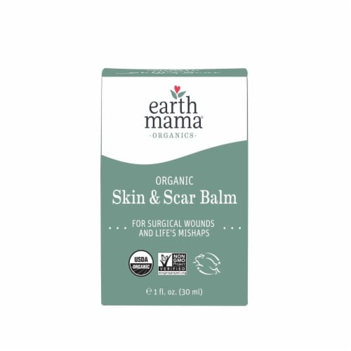 Earth Mama Organic Skin And Scar Balm Perspective: front