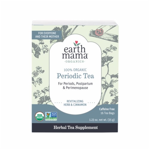 Earth Mama Organic Periodic Tea Perspective: front