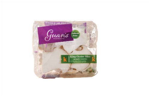 Guan's® Mushrooom Sliced King Oyster Mushroom Perspective: front