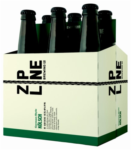 ZIPLINE Brewing German-Style Kolsch Perspective: front