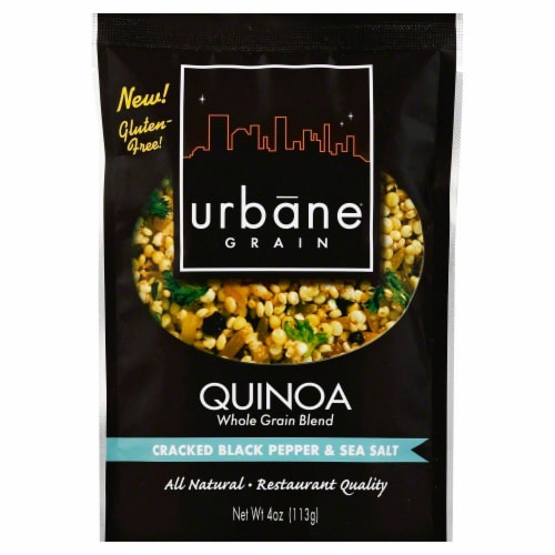 Urbane Grain Cracked Black Pepper & Sea Salt Quinoa Perspective: front