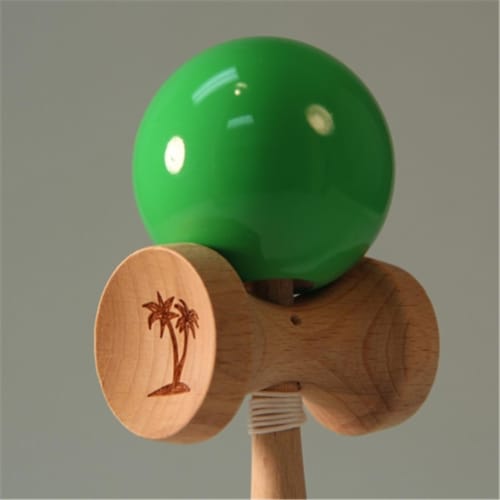 Bahama Kendama BKBMN-LBL Solid Color Kendama, Light Blue Perspective: front