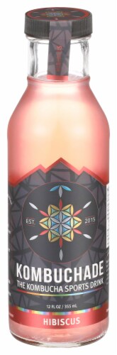 Kombuchade Hibiscus Kombucha Perspective: front
